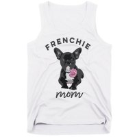 French Bulldog For Women Frenchie Mom Flower Tank Top