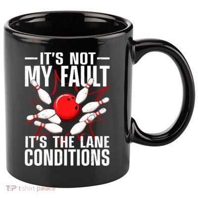 Funny Bowling For Women Bowler Team Bowling Lane Spare 11oz C Handle Ceramic Mug