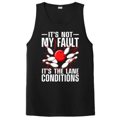 Funny Bowling For Women Bowler Team Bowling Lane Spare PosiCharge Competitor Tank