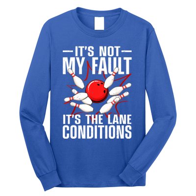 Funny Bowling For Women Bowler Team Bowling Lane Spare Long Sleeve Shirt