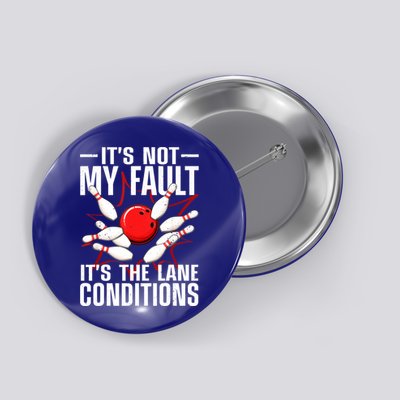Funny Bowling For Women Bowler Team Bowling Lane Spare Button