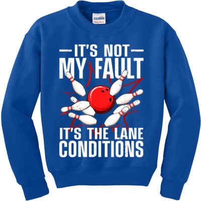Funny Bowling For Women Bowler Team Bowling Lane Spare Kids Sweatshirt
