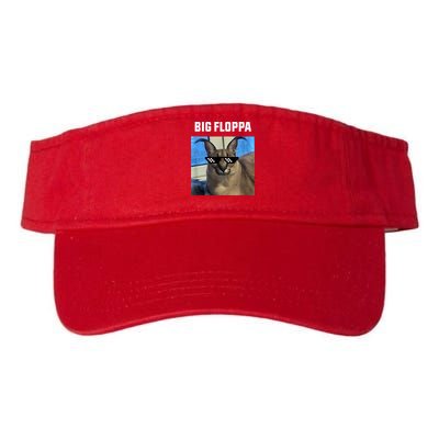 Funny Big Floppa Wearing Meme Sunglasses Visor