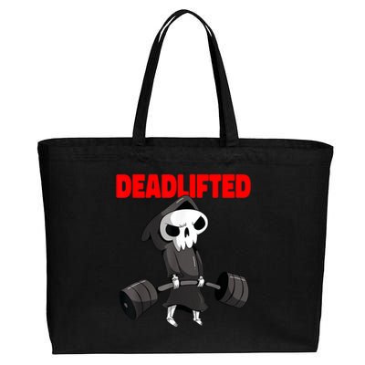 Funny Bodybuilding Fitness Training Workout Exercising GYM Cotton Canvas Jumbo Tote