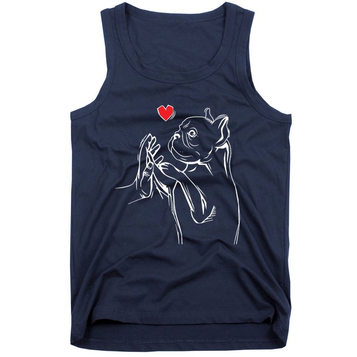 French Bulldog Frenchie Love Dog Mom Women Tank Top