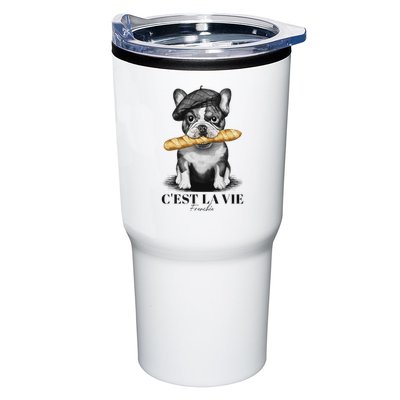 French Bulldog Frenchie Dog Lover Dad Dog Mom CEst La Vie Tumbler