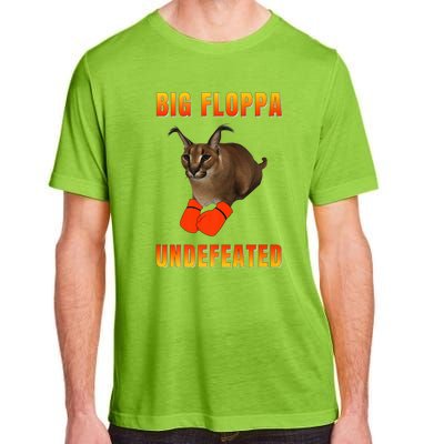 Funny Big Floppa Undefeated Champion, Meme Cat Adult ChromaSoft Performance T-Shirt