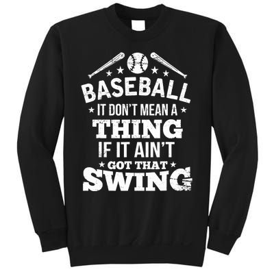 Funny Baseball Sweatshirt