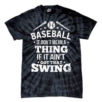 Funny Baseball Tie-Dye T-Shirt