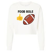 Foob Bole Cropped Pullover Crew