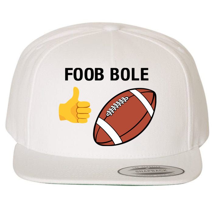 Foob Bole Wool Snapback Cap