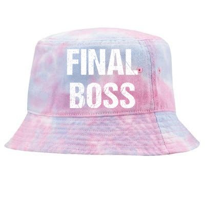 Final Boss Tie-Dyed Bucket Hat