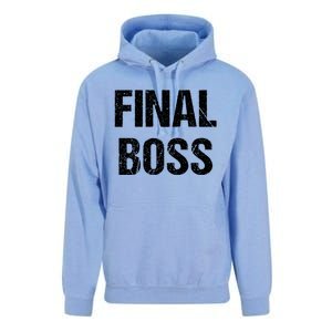 Final Boss Unisex Surf Hoodie