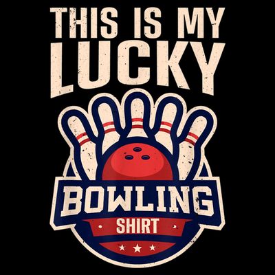Funny Bowling For Men Women Retro Bowling Bowler Team League T-Shirt