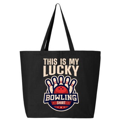 Funny Bowling For Men Women Retro Bowling Bowler Team League 25L Jumbo Tote