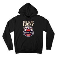 Funny Bowling For Men Women Retro Bowling Bowler Team League Tall Hoodie