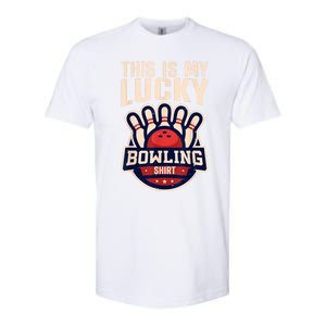 Funny Bowling For Men Women Retro Bowling Bowler Team League Softstyle CVC T-Shirt