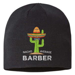 Funny Barber Sustainable Beanie