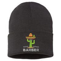 Funny Barber Sustainable Knit Beanie