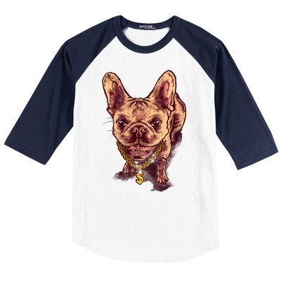 French Bulldog Baseball Sleeve Shirt