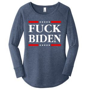 Fuck Biden Women's Perfect Tri Tunic Long Sleeve Shirt