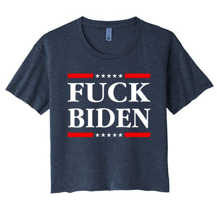 Fuck Biden Women's Crop Top Tee