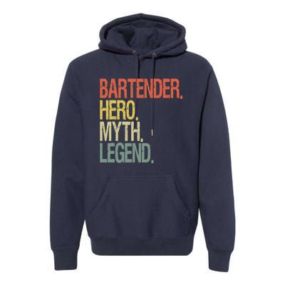 Funny bartender Premium Hoodie