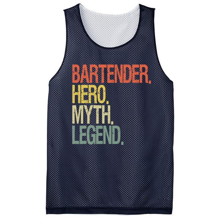 Funny bartender Mesh Reversible Basketball Jersey Tank