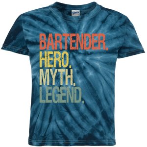 Funny bartender Kids Tie-Dye T-Shirt