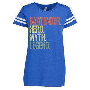 Funny bartender Enza Ladies Jersey Football T-Shirt