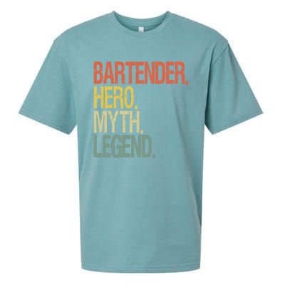 Funny bartender Sueded Cloud Jersey T-Shirt