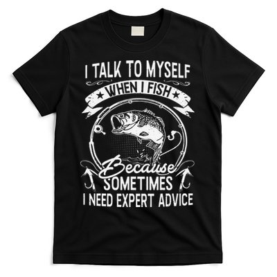 Funny Bass Fishing Quote Fishing Adult Humor Quote T-Shirt