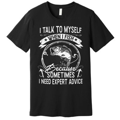 Funny Bass Fishing Quote Fishing Adult Humor Quote Premium T-Shirt