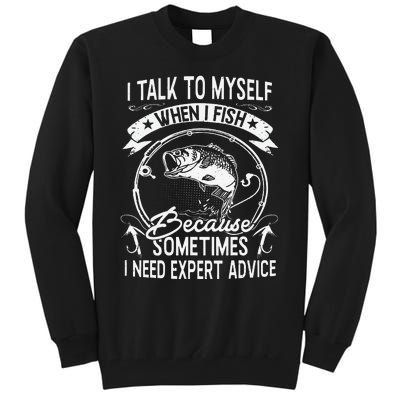 Funny Bass Fishing Quote Fishing Adult Humor Quote Tall Sweatshirt