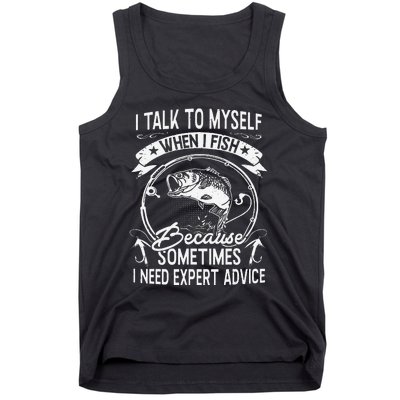 Funny Bass Fishing Quote Fishing Adult Humor Quote Tank Top