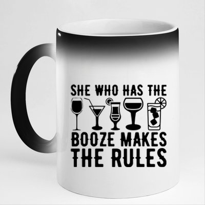 Funny Bartending For Women Bartender Female Bartender 11oz Black Color Changing Mug