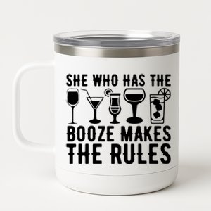 Funny Bartending For Women Bartender Female Bartender 12 oz Stainless Steel Tumbler Cup