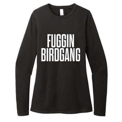 Fuggin Birdgang Womens CVC Long Sleeve Shirt