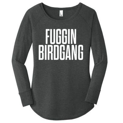 Fuggin Birdgang Women's Perfect Tri Tunic Long Sleeve Shirt