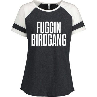 Fuggin Birdgang Enza Ladies Jersey Colorblock Tee