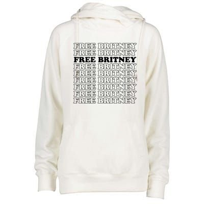 Free Britney #Freebritney Womens Funnel Neck Pullover Hood