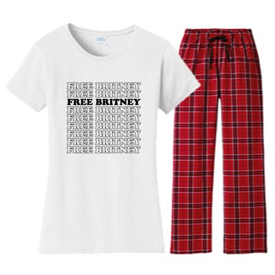 Free Britney #Freebritney Women's Flannel Pajama Set