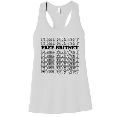 Free Britney #Freebritney Women's Racerback Tank