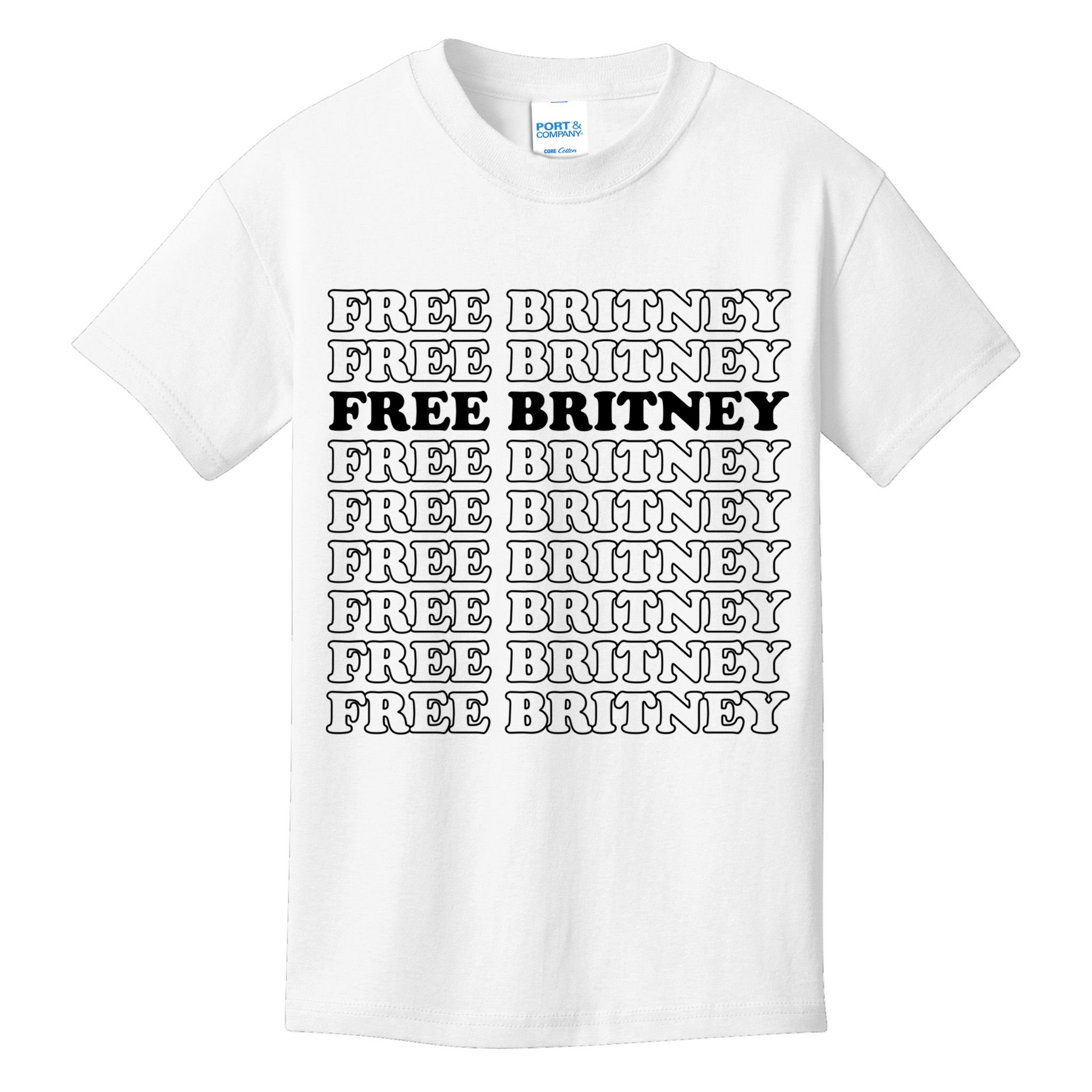 Free Britney #Freebritney Kids T-Shirt