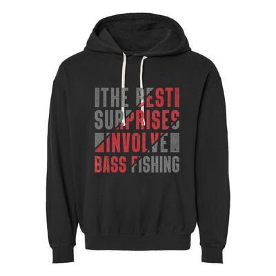 Funny Bass Fishing Lover Angler Catch And Release Garment-Dyed Fleece Hoodie