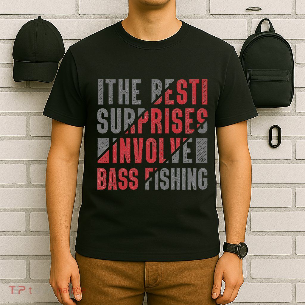 Funny Bass Fishing Lover Angler Catch And Release T-Shirt