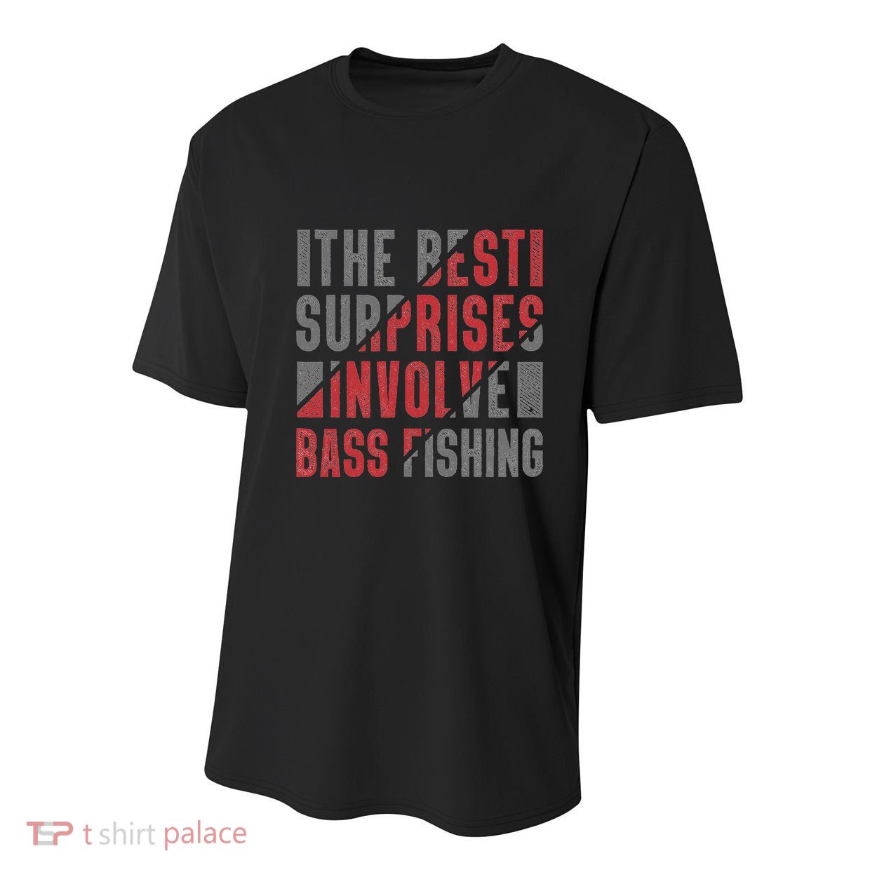 Funny Bass Fishing Lover Angler Catch And Release Youth Performance Sprint T-Shirt