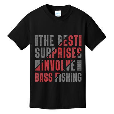 Funny Bass Fishing Lover Angler Catch And Release Kids T-Shirt