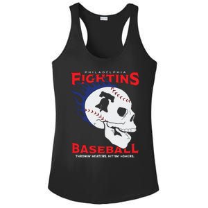 Fightins Baseball Ladies PosiCharge Competitor Racerback Tank