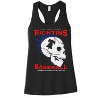 Fightins Baseball Women's Racerback Tank